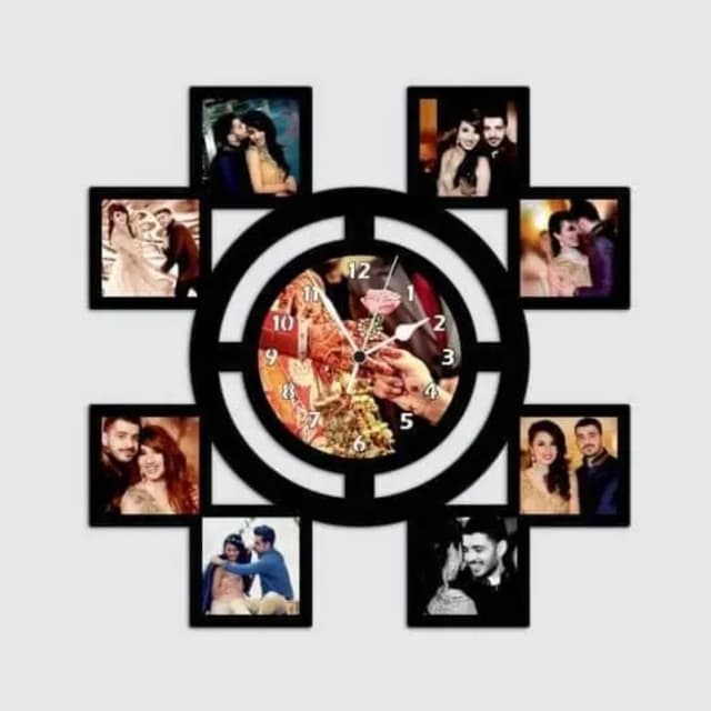 Customized Clock WALL Frames πΌοΈ